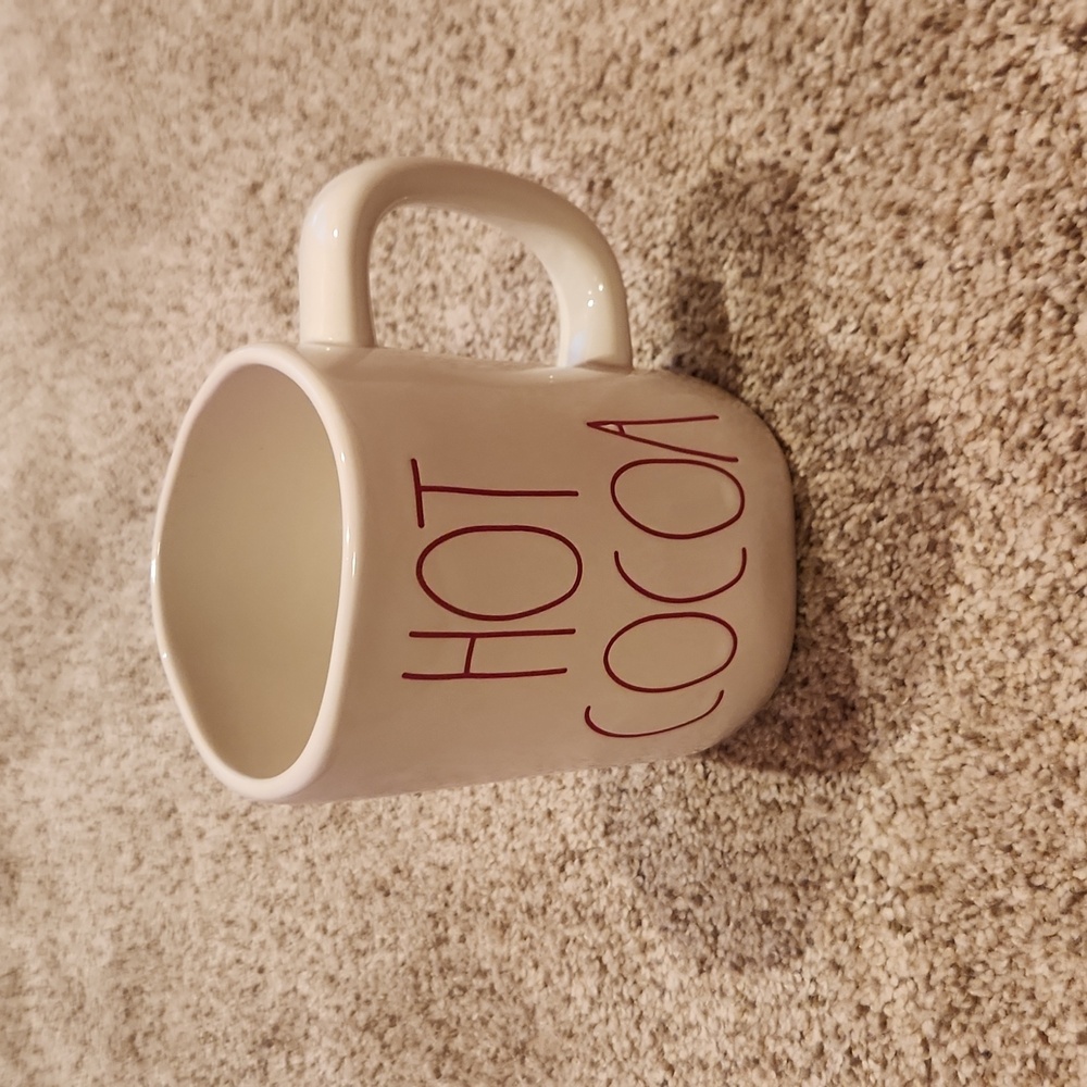 rae dunn|hot cocoa mug|one size